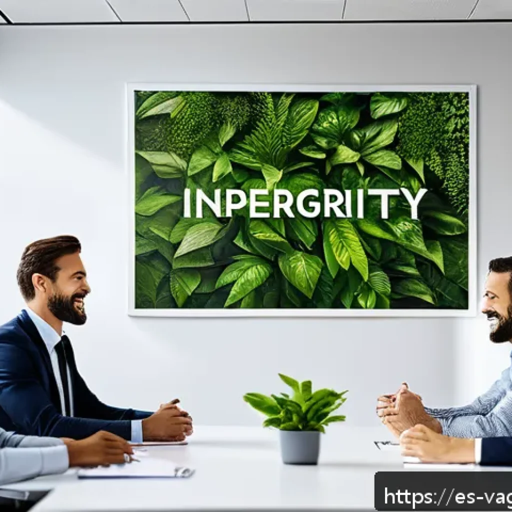 핵심 가치 명확화의 경제적 이점 - A modern office scene showing a diverse team of professionals collaborating enthusiastically around ...