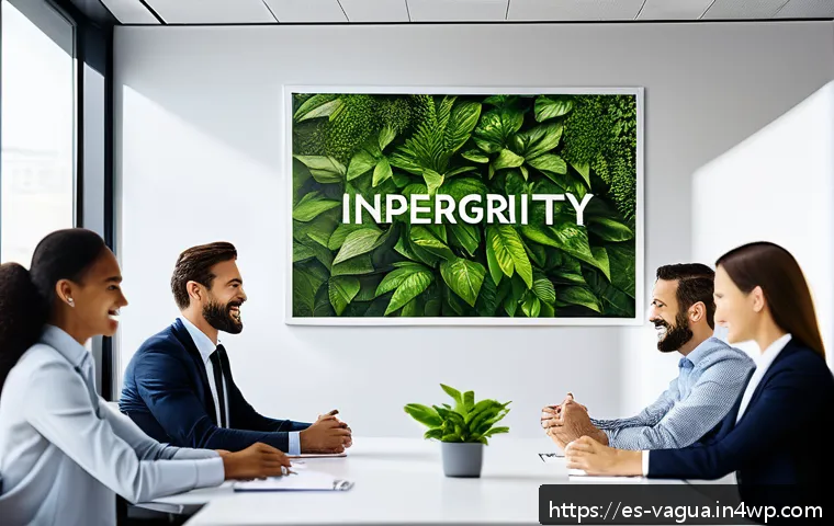 핵심 가치 명확화의 경제적 이점 - A modern office scene showing a diverse team of professionals collaborating enthusiastically around ...